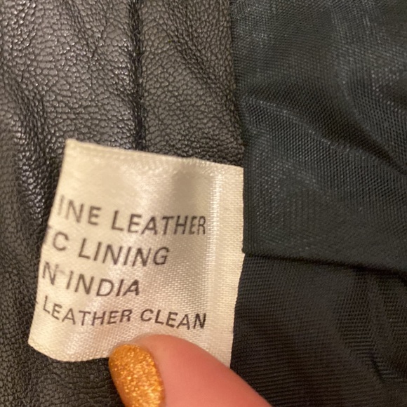 Genuine leather vintage skirt - Picture 6 of 6